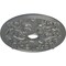 Ekena Millwork Jamie Ceiling Medallion (Fits Canopies up to 3 7/8"), 23 5/8"OD x 3 7/8"ID x 2 1/8"P, Silver CM23JASLS - alternate 3